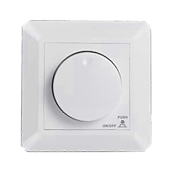 LED-dimmer, innfelt dimmer for dimbare LED og halogen, 5-300 W dimmer LED, fasekontroll-dimmer
