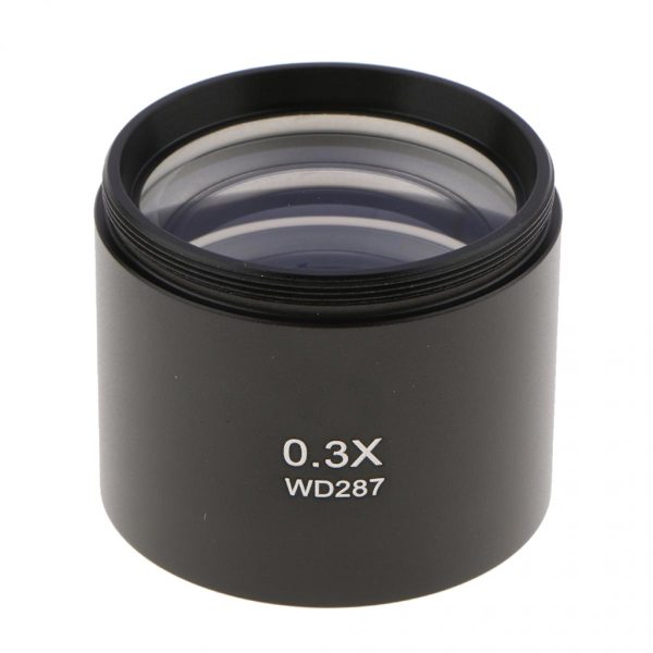 0.3X Aux Barlow Objektiv För 1-7/8 Stereomikroskop