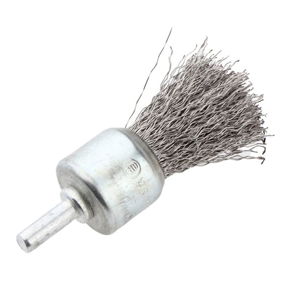 Rostfritt Stål Penna Form Krympborste Krymp 6mm Stång, 6 x 25mm 0.3