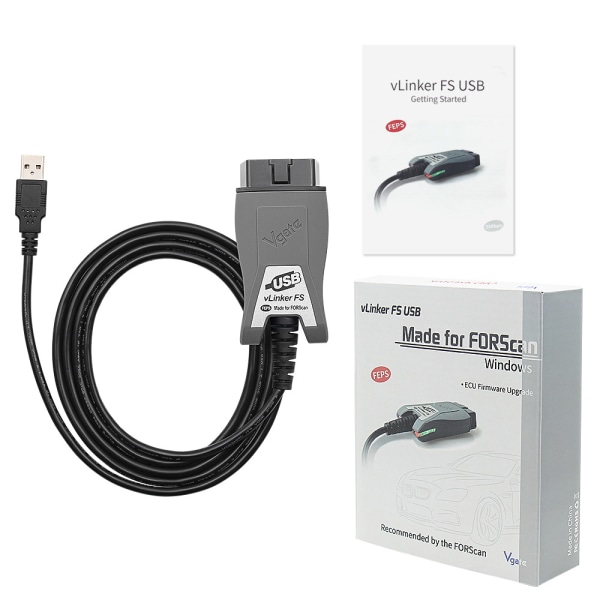 vLinker FS USB gjord för FoRscan OBDII Felsökare för fordon