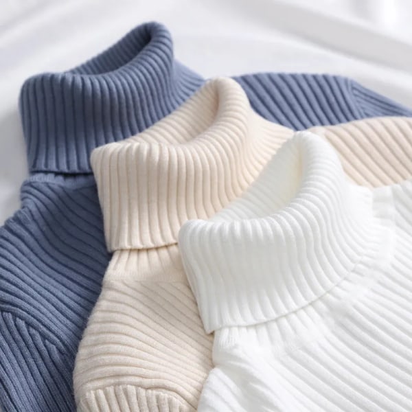 Heliar Dam Höst Polotröja Stickad Mjuk Tröja Kashmir Jumpers Basic Mjuka Tröjor För Kvinnor WINE One Size