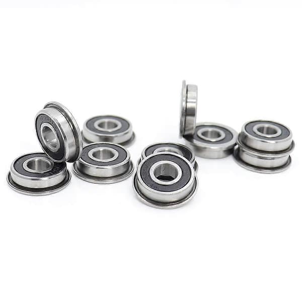 10 stk F695-2RS Leje 5x13x4mm Flangede Miniature Kuglelejer F695RS til VORON Mobius 2/3 3D-printer