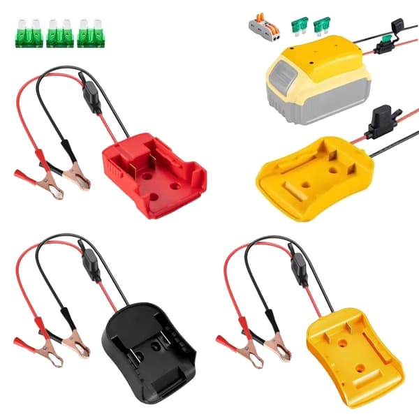 [RM] Automatic Emergency Jump Starter Cable for 18V 20V Battery 0.09 For Dewalt