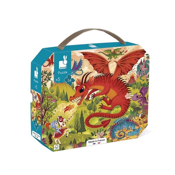 [RM]Puzzle Realm of Dragons - 54 pieces Blå