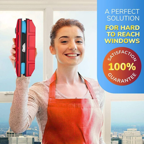 [RM]Window cleaner D-3 magnetic window cleaner, suitable for 20-28mm thickness