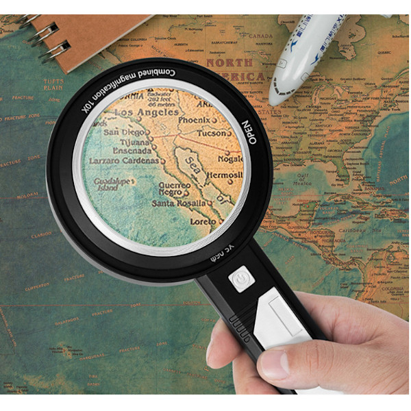 20X Magnifying Glass with Light 275