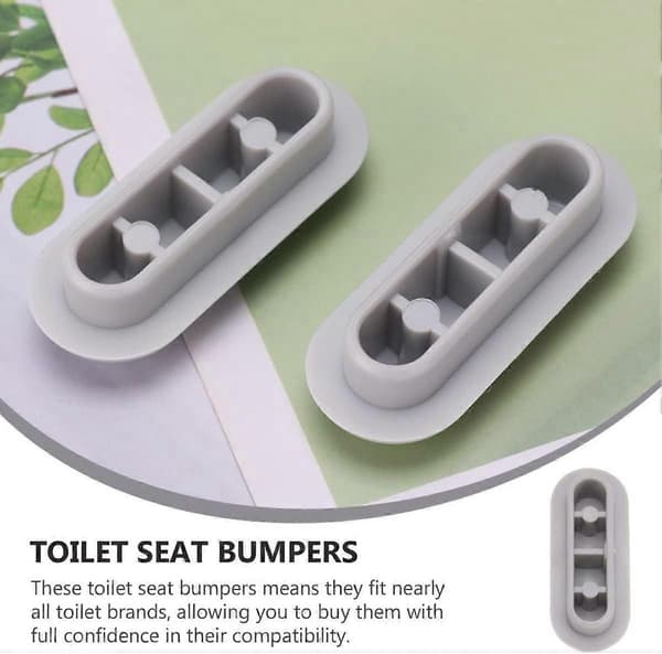 Deler Universal Toalettsete Buffer Kit Plast Toalettsete Støtfanger Erstatning