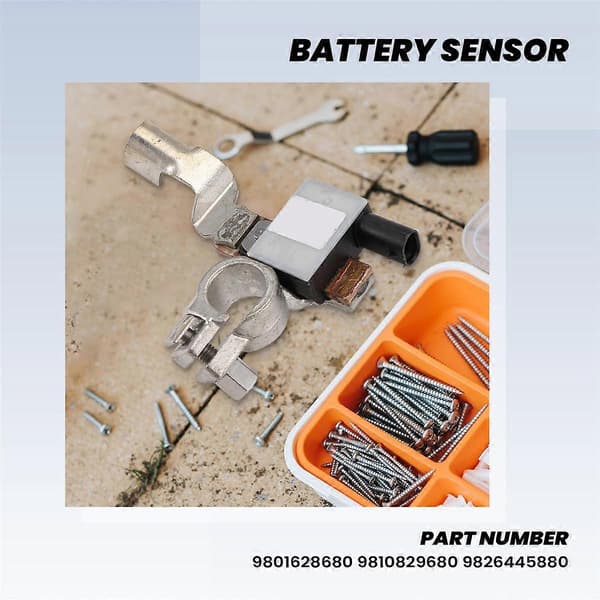 [RM]Batterisensor Batteri Negativ Linjesensor 9801628680 9810829680 9826445880 til C3 E- DS3 208 2008