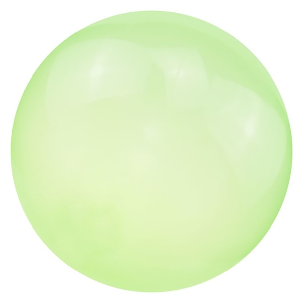 3x Bubbelboll Uppblåsbar Bubbelboll Utomhusfest Interaktiv Leksak Grön