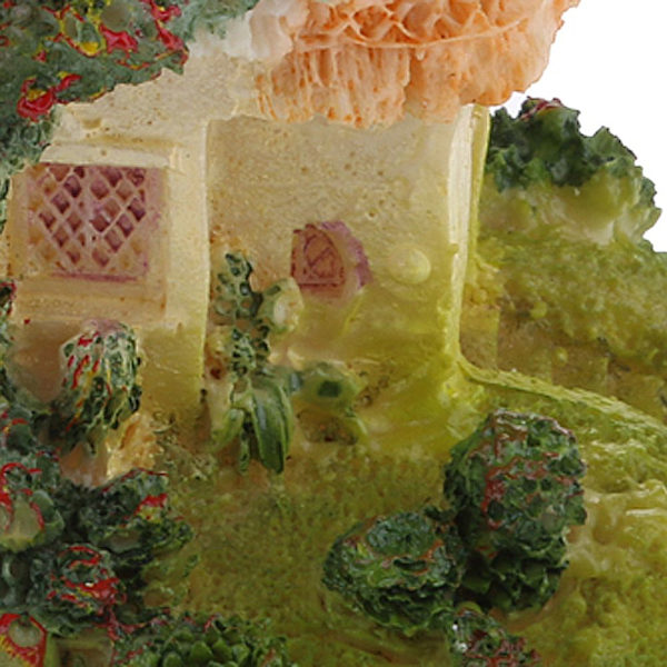 Mikro landskap hemdekoration mini älvträdgård bonsai unikt hantverk eldstad