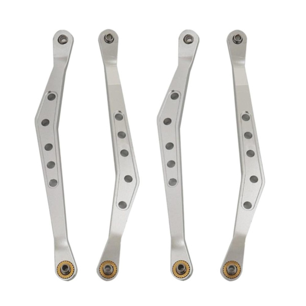 Övre länkarm i aluminiumlegering för 1/10 Axial RC Bil Silver