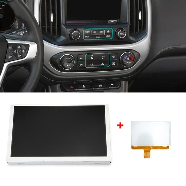 [RM]Easy-to-install 8\" LCD screen for clear in-car display and precise touch response