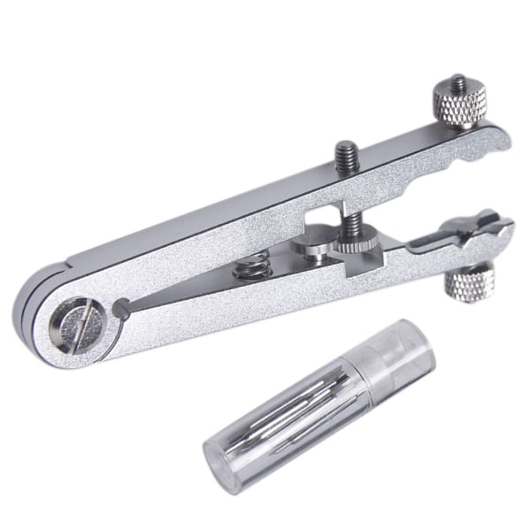 Klocka Fjäderstift Tång Verktyg Fjäderstift Borttagning Tång Verktygssats Silver