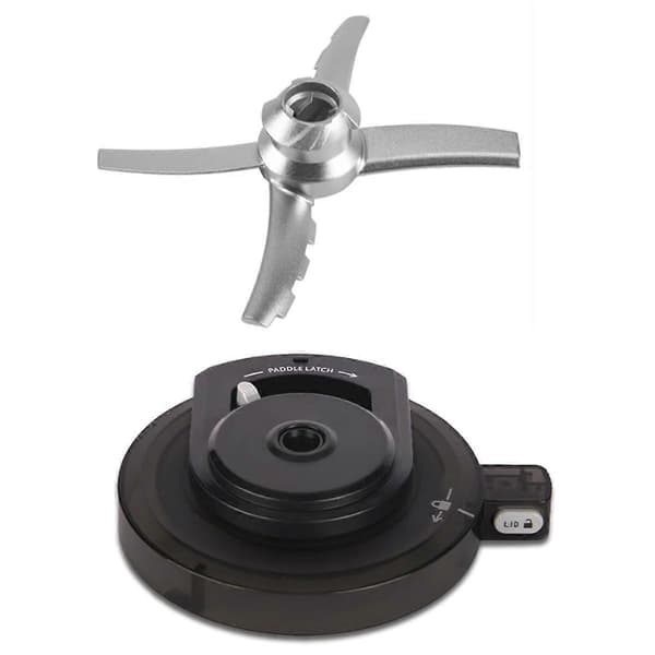 Outer Bowl Lid with Paddle for NC500/NC501 Series Ice Cream Maker, Reusable Creami Lid Replacement
