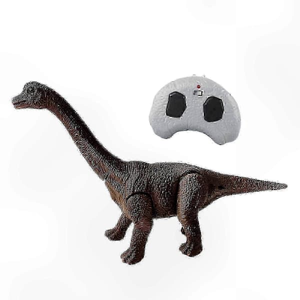 [RM]Fjärrstyrd Gående Robot Dinosaurieleksak med Realistiska Simuleringsfunktioner - Perfekt Present till Barn Brachiosaurus