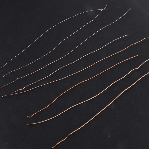 Koppartråd för smyckenstillverkning Gör-det-självhantverksförsörjning för trådomslagssmycken 1,0 mm