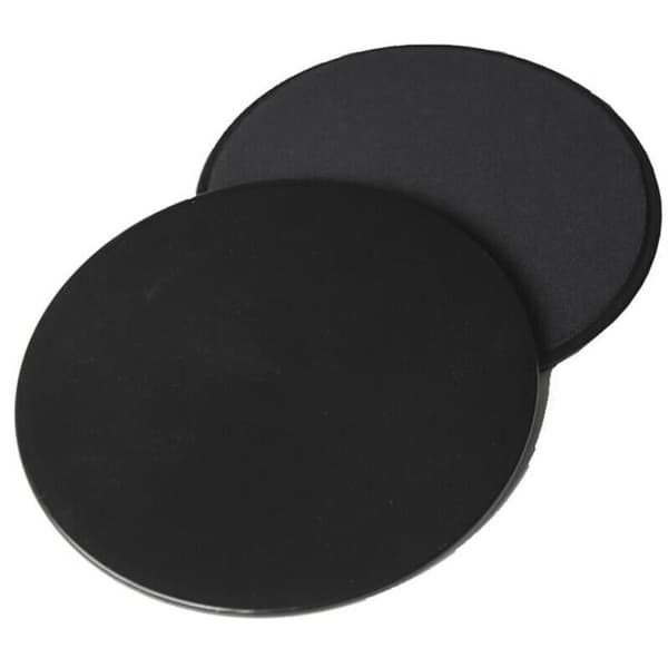 2-pack Fitness Träning Core Gliding Plates Gym Core Gliding Disc Bodengleiter KLB