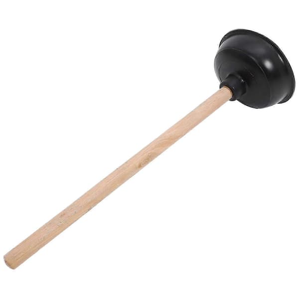 Heavy Duty Bathroom Plunger with Ergonomic Handle