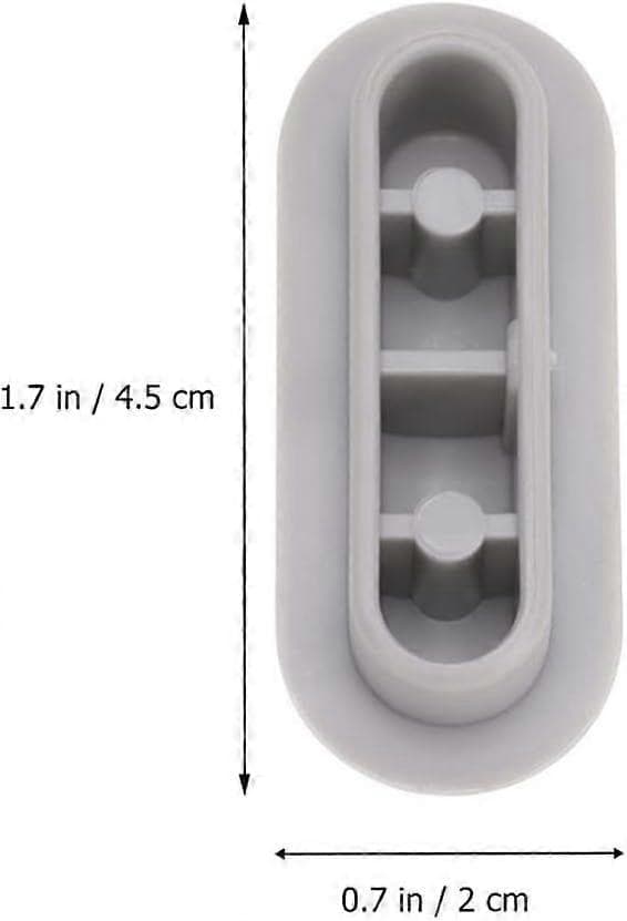 Deler Universal Toalettsete Buffer Kit Plast Toalettsete Støtfanger Erstatning