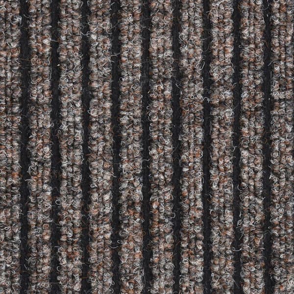 vidaXL Dørmatte stripete beige 80x120 cm Beige beige