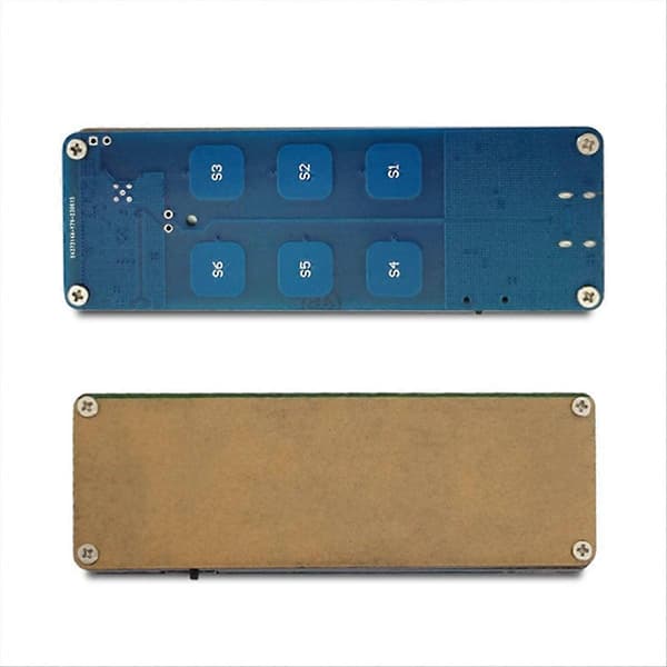 [RM]Air Flying Mouse 2.4G-kontroll anpassade tangenter multifunktionsmus Tummansininen