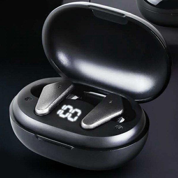 Trådlösa Hörlurar Bluetooth Headset Inbyggd Mikrofon Brusreducering