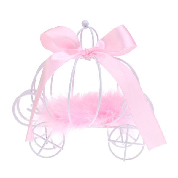 Pumpkin Chest Choklad Godis lådor för födelsedag Bröllop gynnar rosa