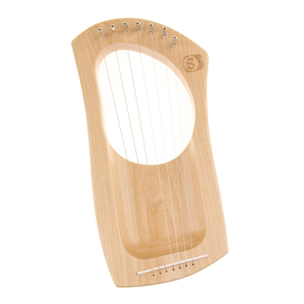 7-strängad träharpa