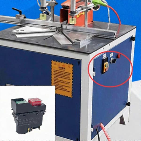 CK21 250V 16A Trykknapkontakt til betonudstyr, effektiv start elektromagnetisk komponent