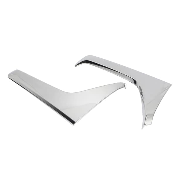 [RM]2 PCS Rear Window Side Spoiler ABS Chrome Beveled Cover Replacement for Subaru Forester SK 2018-2020