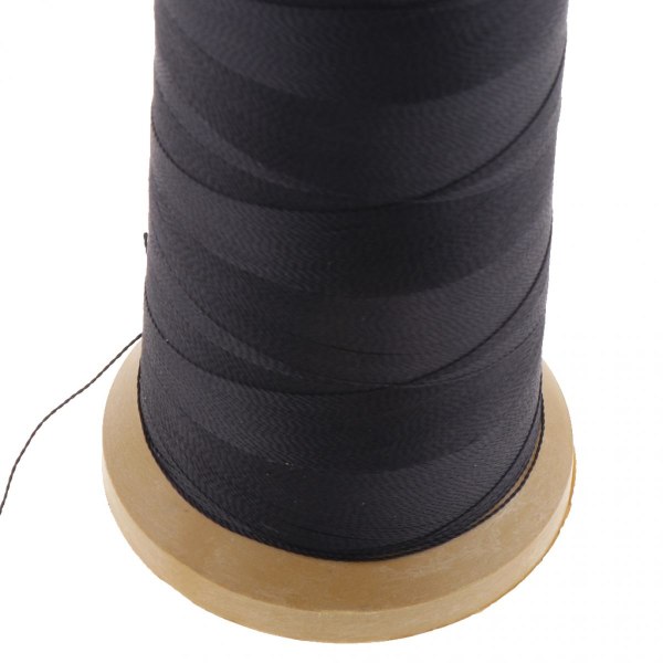 210d Polyester Allround Sytråd för Sömnadstillbehör 1 Rulle Svart
