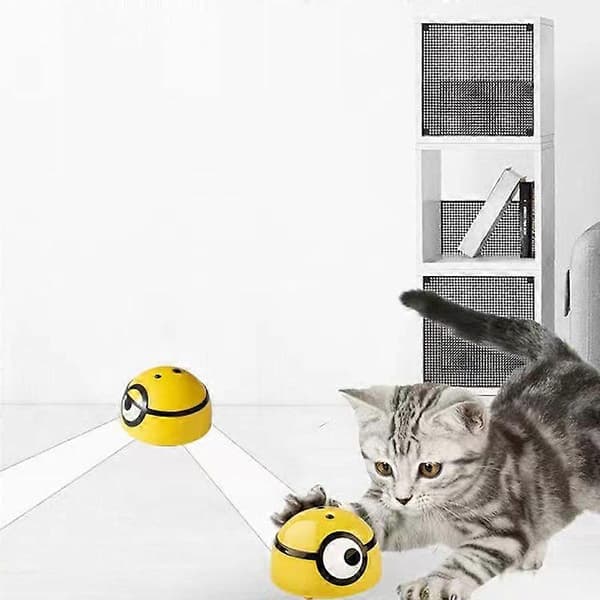[RM] Smart Escape-legetøj Automatisk gående interaktivt legetøj til katte og hunde Infrarød sensor Kæledyrsartikler With Remote Control