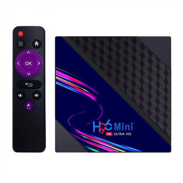 Android 10.0 Smart Box RK3228A Chip 2.4G 5.0G WIFI 3D Smart Player 2G + 16G EU