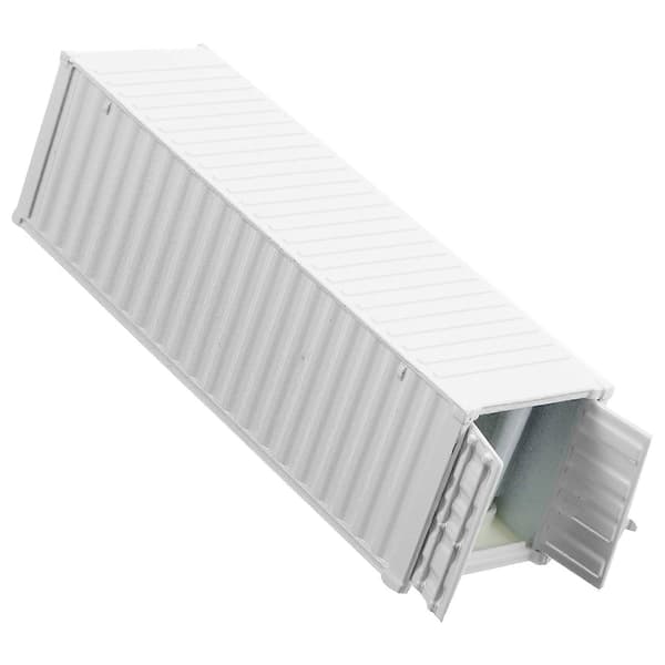 Alloy Lastbil Vogn Model til Dekoration Container Legetøj 2 Stk