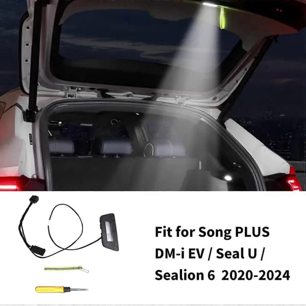 Til BYD Seal U Song Plus Dm-I Ev 2020-2024 Bagagerumslys Bagklap Modifikation Led Bagagerums Indvendigt Lys Bil Interiør
