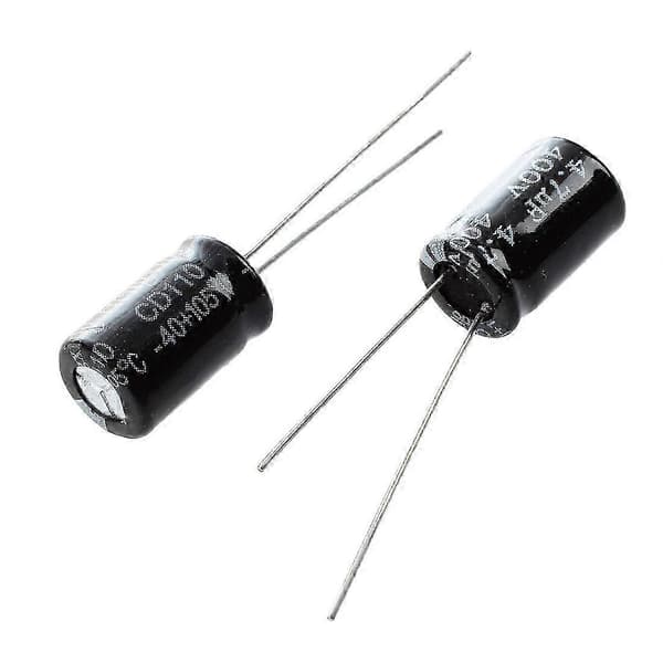 10 x 4.7uF 400V 105C Radiell Elektrolytkondensator 8x12m Edition 529
