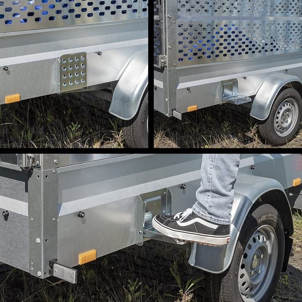 [RM] Sammenleggbart stigtrinn for tilhenger 195 x 170 mm 1320