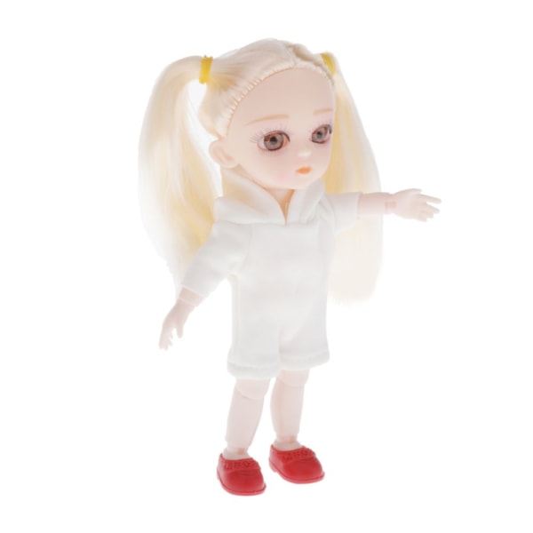 BJD Docka För Barn, Kreativa Leksaker, 16 Cm / 6 Tum 13 Ledad Docka A