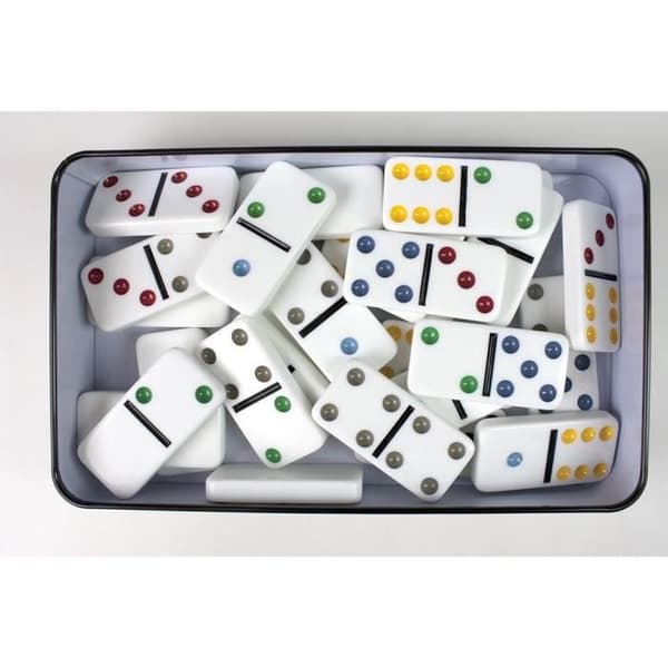 [RM]TACTIC Domino Double 6 - Metallåda Svart 4