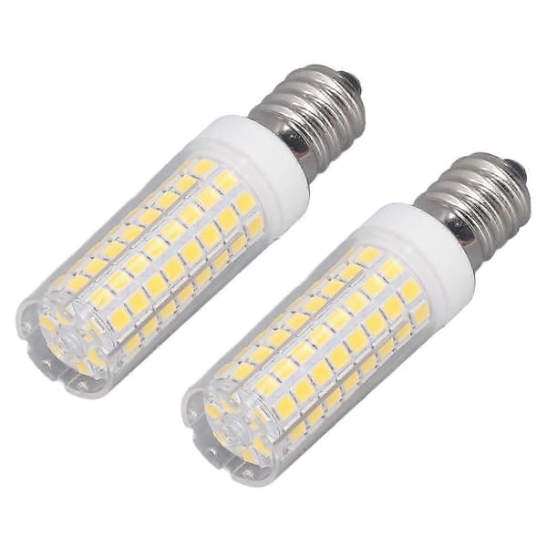 2 stk. LED Majspære E14 10W Dæmpbar Energibesparende 102LEDs Pære AC 100-120V