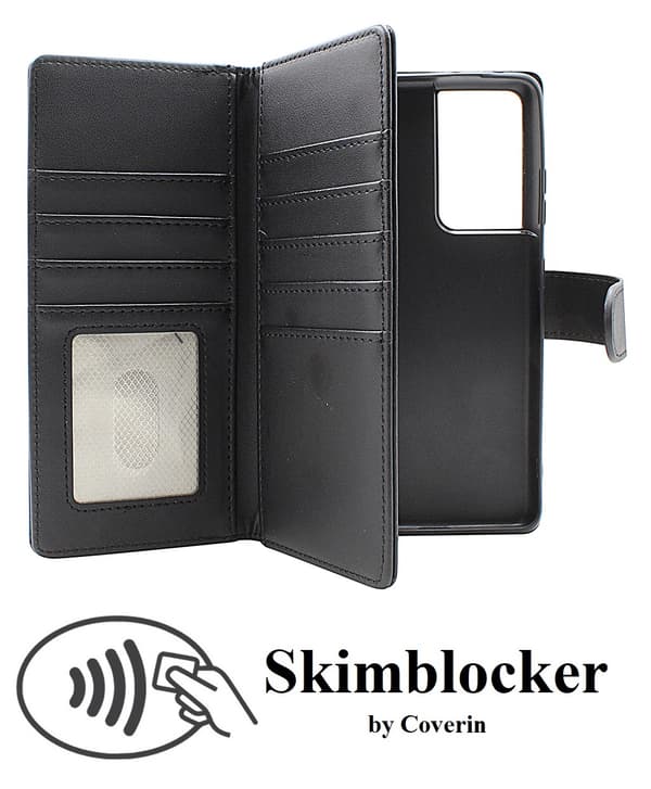 [RM]Skimblocker Samsung Galaxy S21 Ultra 5G XL Wallet Case