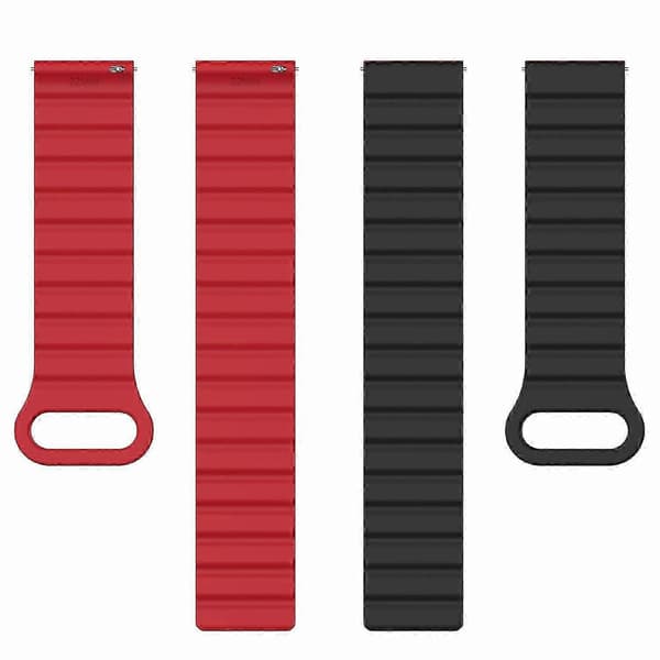 Til Garmin Venu 3 silikone urrem magnetisk 22 mm universel udskiftningsrem [MI] Multicolor Style B