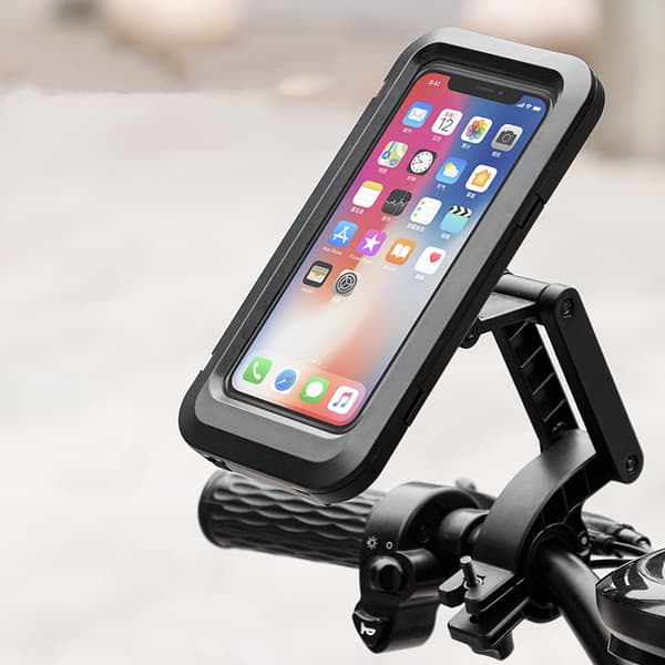 [RM] Waterproof mobile holder for bicycle/motorcycle/scooter, rotatable