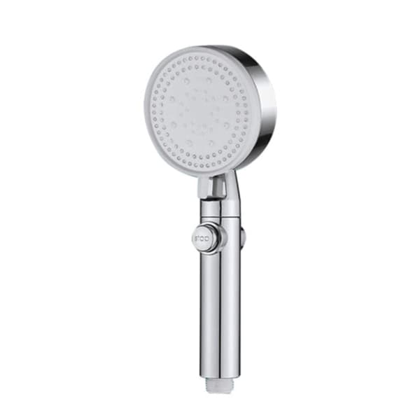 [RM]Pressure-boosting shower head - 5 modes & water saving Svart black