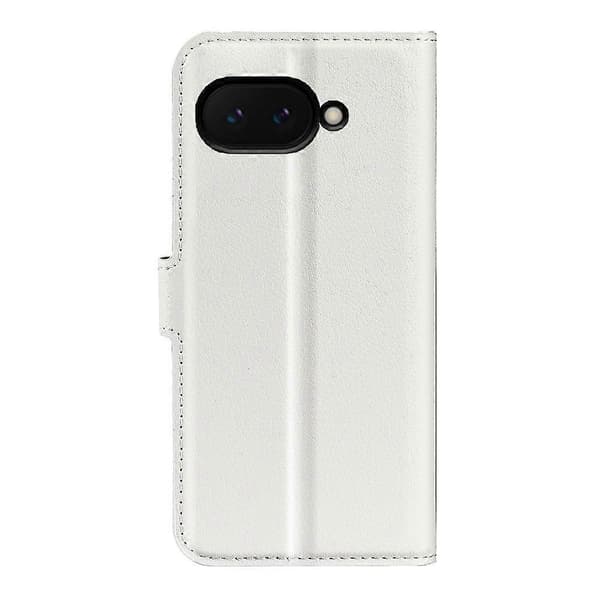[RM] Litsi-nahkainen puhelinkotelo Google Pixel 9a -puhelimelle White For Google Pixel 9a