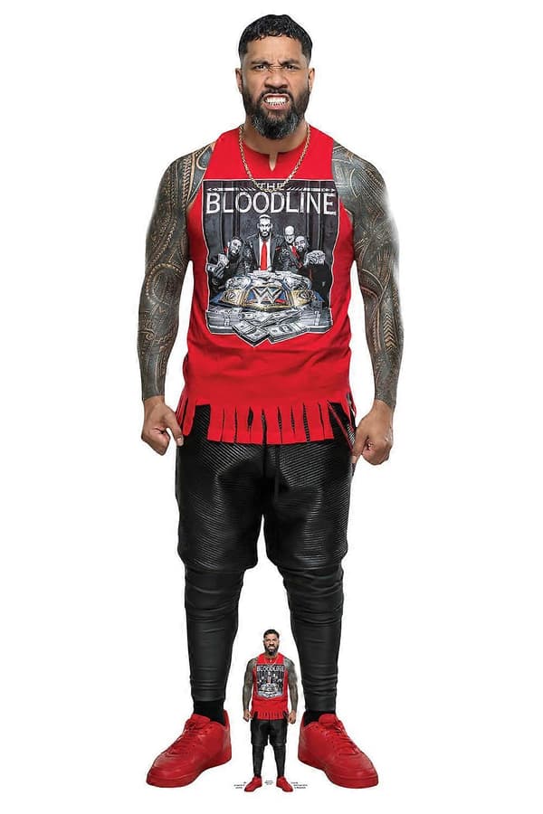 [RM]Jey Uso WWE RAW Style Lifesize Cardboard Cutout / Standee