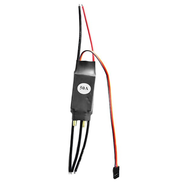 30A/50A/80A/100A Borstlös ESC Hastighetsregulator Fäste för RC Båt 50A