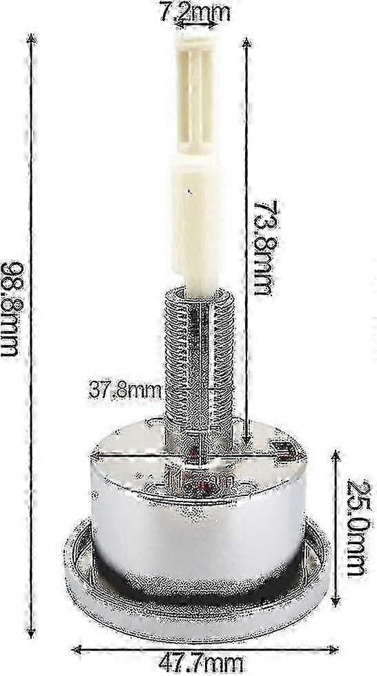 [RM]Geberit Typ 280 Dubbelverkande Tryckknapp - ABS Kromplätering (274.006) - 1 Kg (DPD)