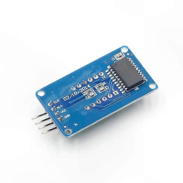 4-cifret LED-displaymodul til Arduino, 0,36\" 7-segment rød anode-uret med seriel driver