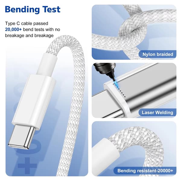 [RM]Hurtig USB-C-oplader til iPhone 17 Pro 35W (1M - USB-C)